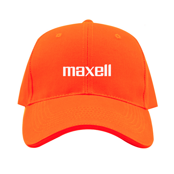 Maxell Logo  Dad Baseball Cap Hat