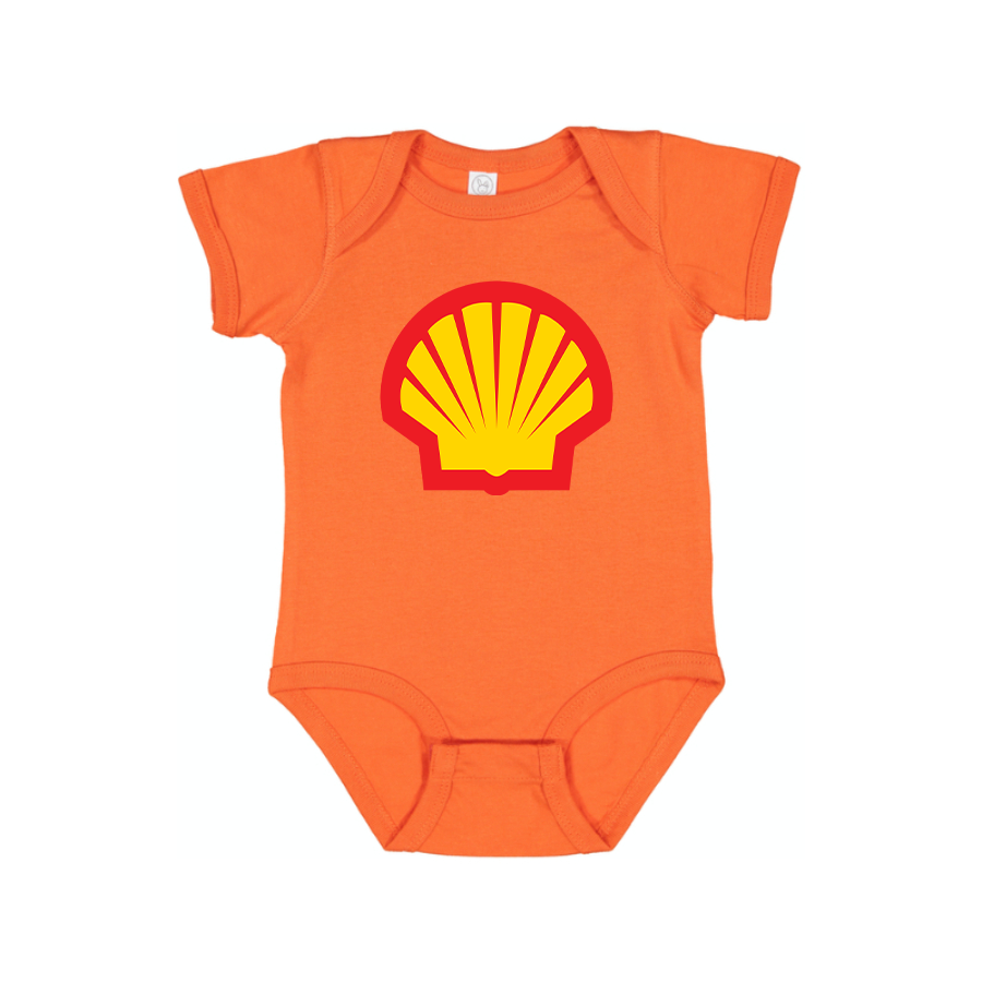 Shell Gas Station Baby Romper Onesie