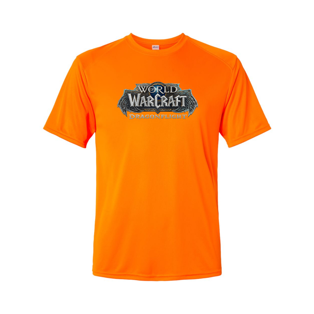 Youth Kids World of Warcraft Dragon Flight Game Performance T-Shirt