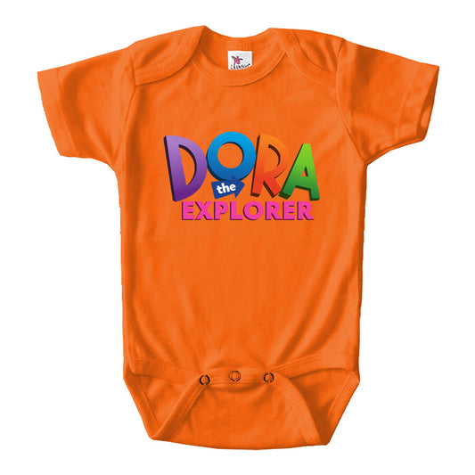 Dora The Explorer Cartoon Baby Romper Onesie