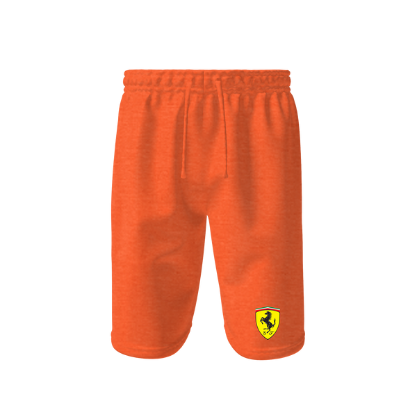 Men’s Ferrari Motorsport Car Athletic Fleece Shorts