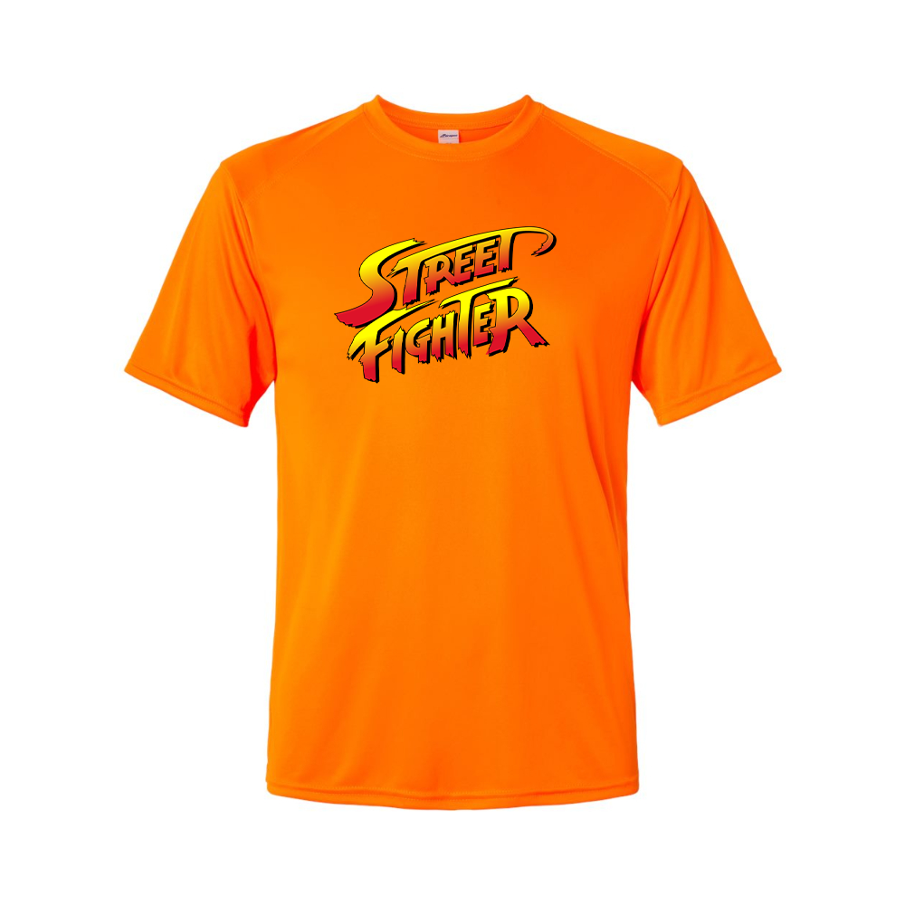 Youth Kids Street Fighter Game Performance T-Shirt