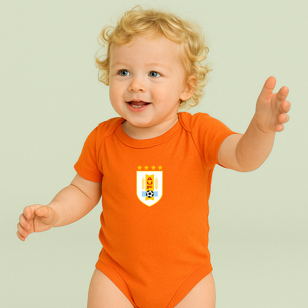Uruguay National Soccer Team Baby Romper Onesie