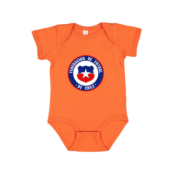 Chile National SoccerTeam  Baby Romper Onesie