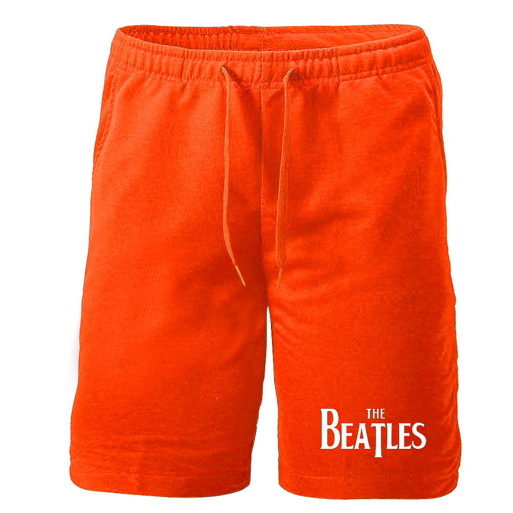 Men's The Beatles Music Athletic Fleece Shorts