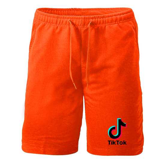 Men's TikTok Social Athletic Fleece Shorts