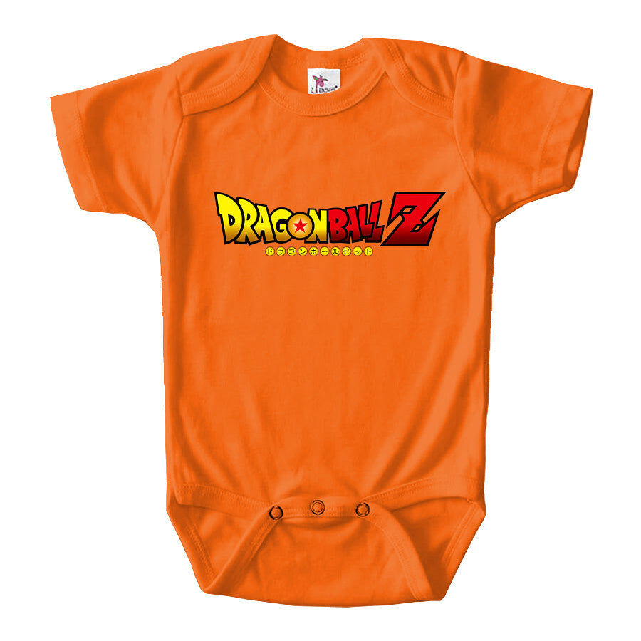 Dragon Ball Z Cartoon Title Baby Romper Onesie