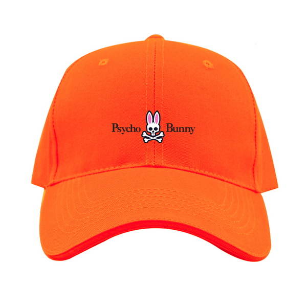 Psycho Bunny Logo  Dad Baseball Cap Hat