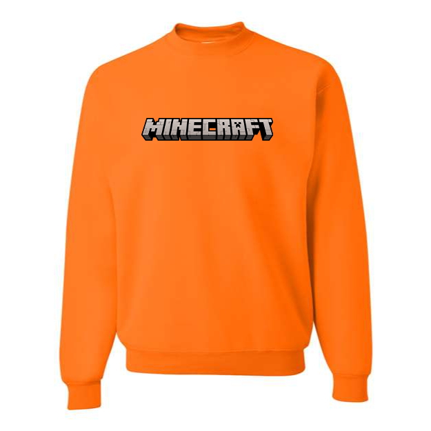 Men's Minecraft Game Crewneck Sweatshirt