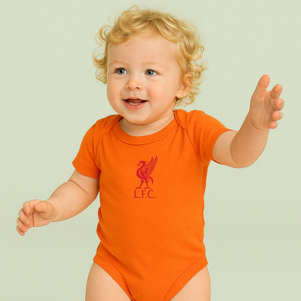 Baby Liverpool L.F.C. Soccer Romper Onesie