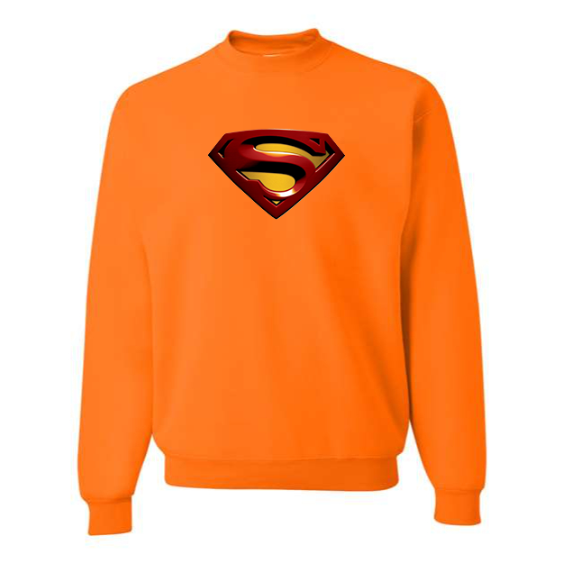 Men's Superman Superhero Crewneck Sweatshirt