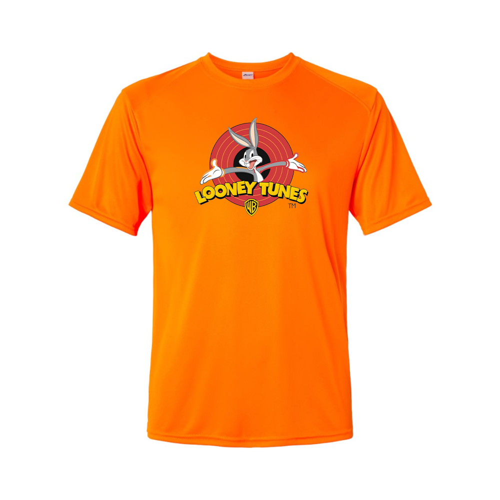 Men's Looney Tunes Warner Brothers Cartoon Polyester T-Shirt