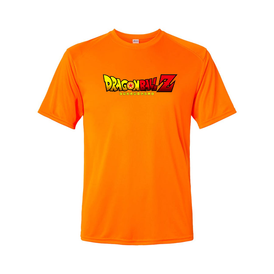 Youth Kids Dragon Ball Z Cartoon Title Performance T-Shirt