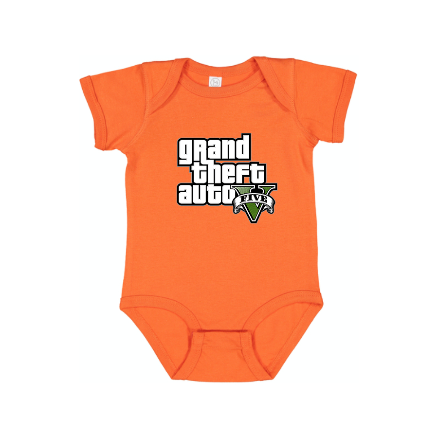 GTA 5 Grand Theft Auto V Baby Romper Onesie Game