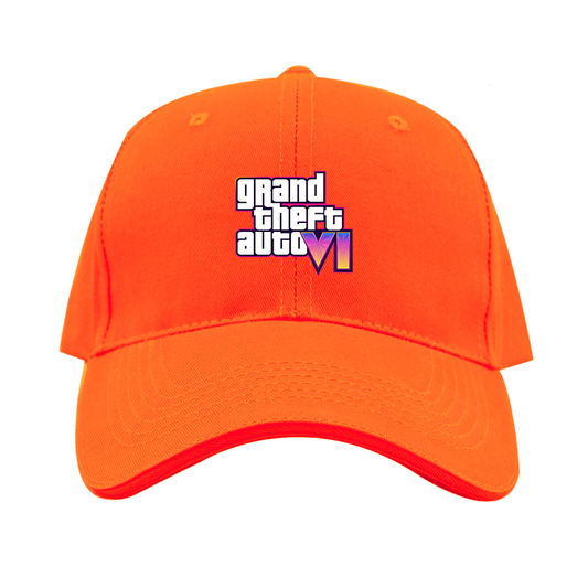 GTA 6 Grand Theft Auto VI Dad Baseball Cap Hat Game