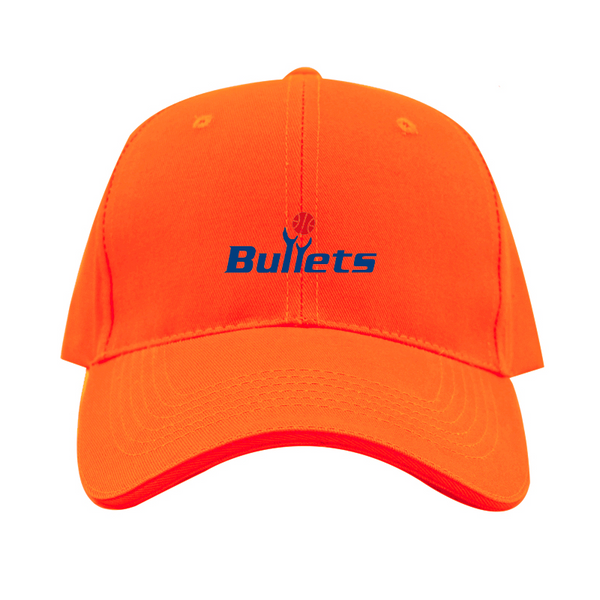 Baltimore Bullets Logo  Dad Baseball Cap Hat