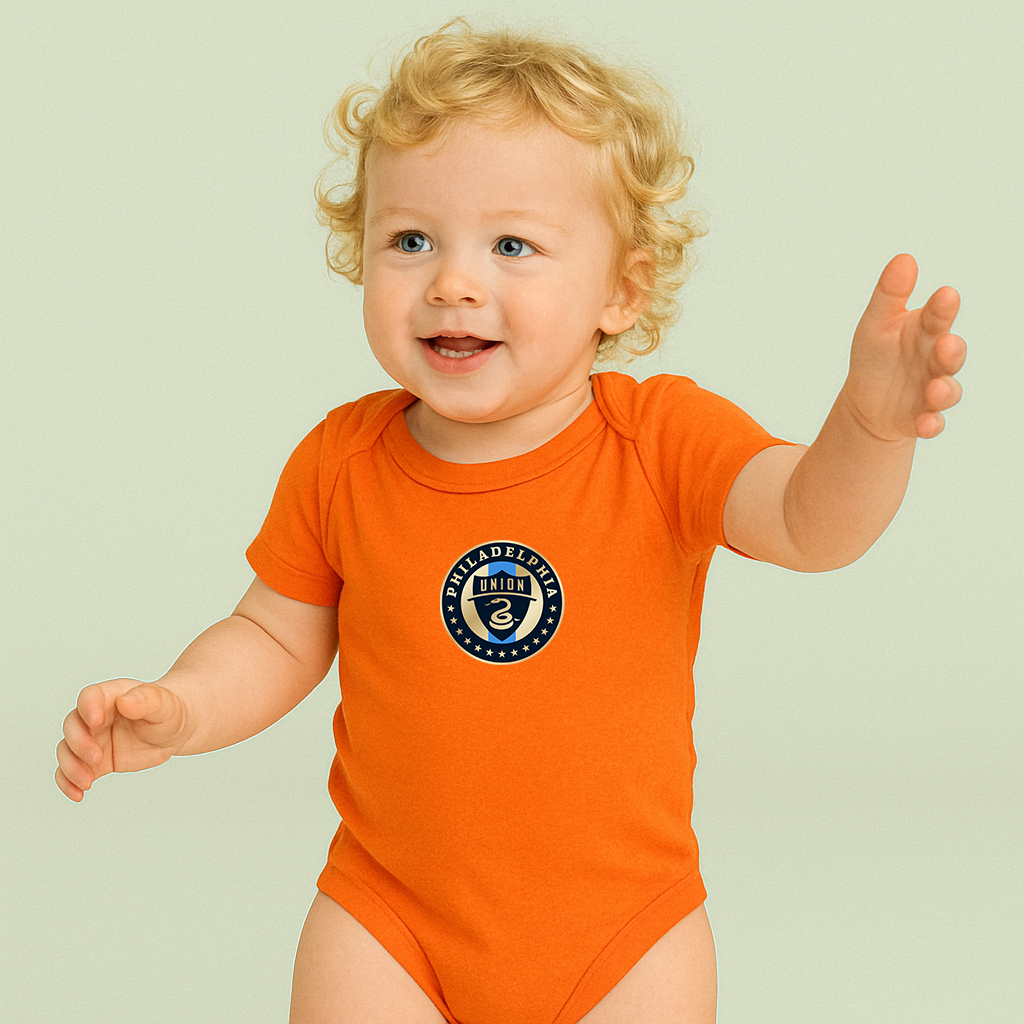 Philadelphia Union FC Baby Romper Onesie