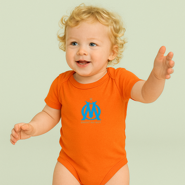 Olympique de Marseille FC Baby Romper Onesie