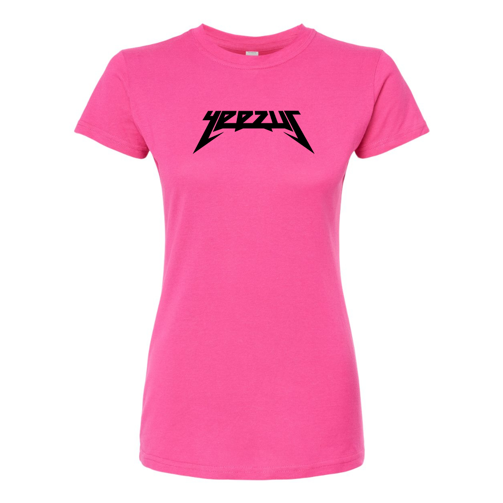 Women's Kanye West Yeezus Music Round Neck T-Shirt