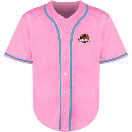 Men's Jurassic Park Movie Baseball Jersey