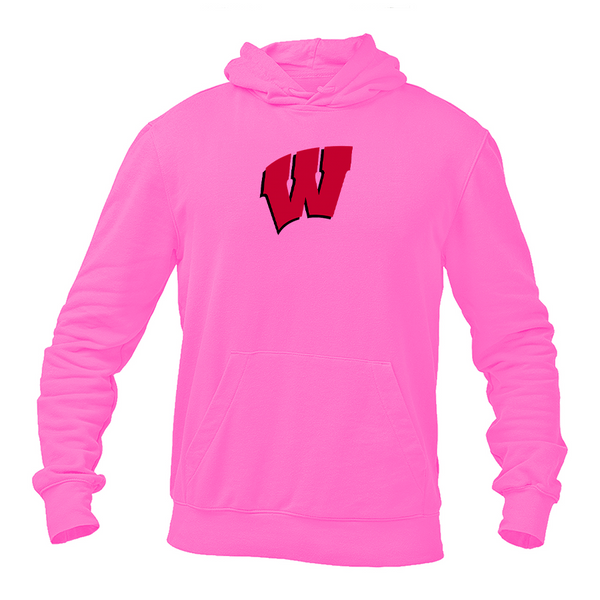 Men's Wisconsin Badgers Logo Pullover Hoodie