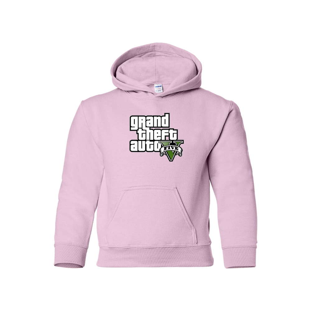 Youth Kids GTA 5 Grand Theft Auto V Pullover Hoodie Game