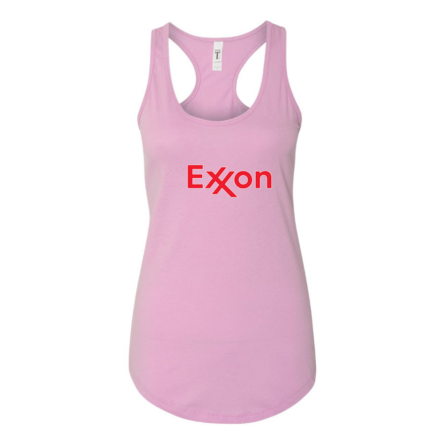 Women's Exxon Gas Station Racerback Tank Top