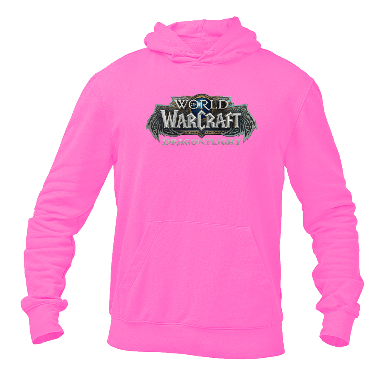 Men's World of Warcraft Dragon Flight Game Pullover Hoodie