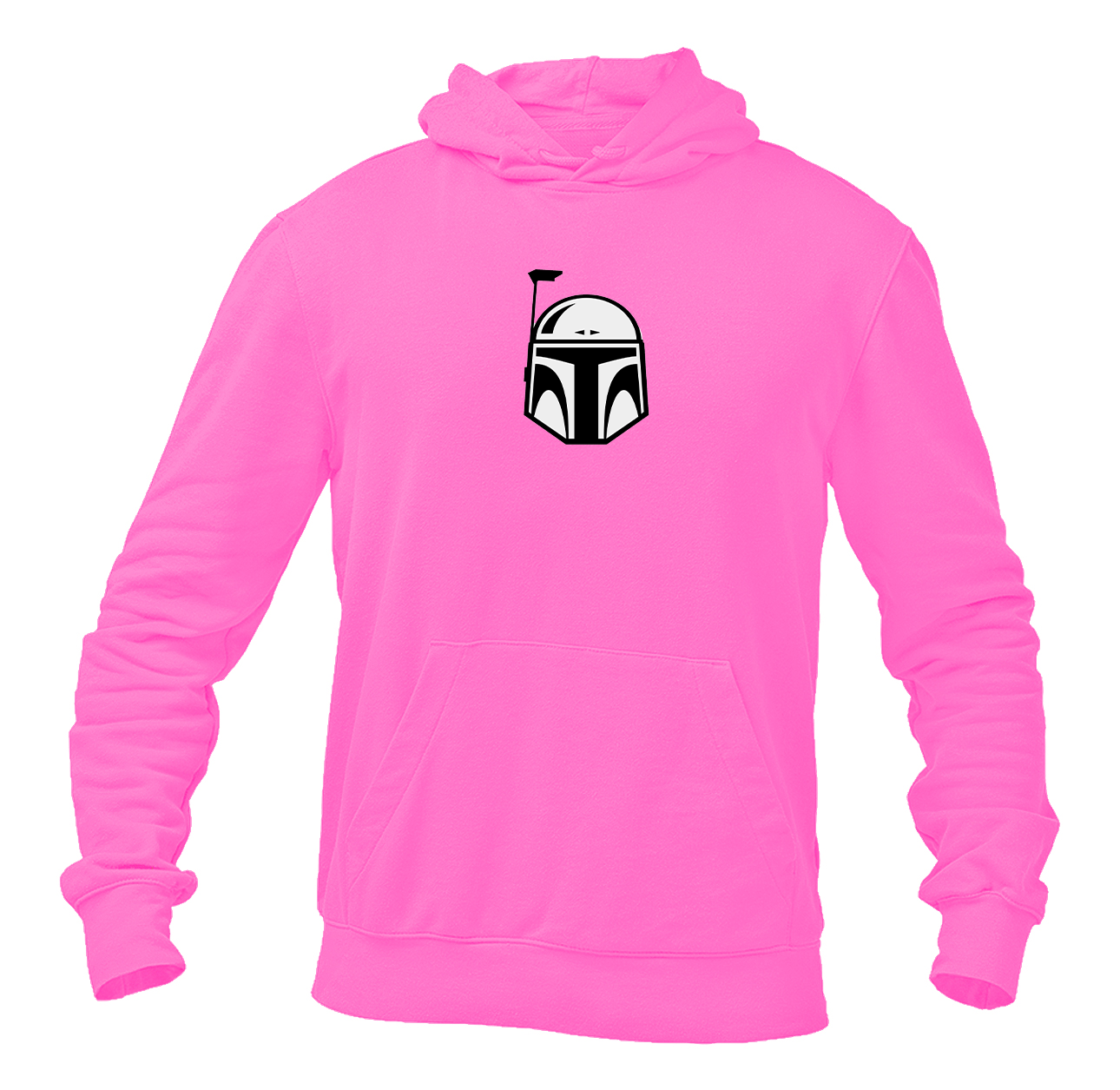 Men's Star Wars Boba Fett Helmet Pullover Hoodie