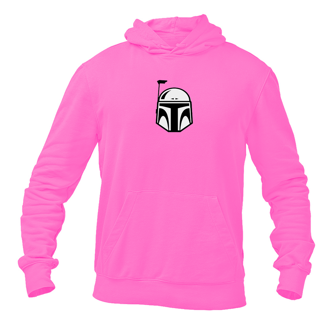 Men's Star Wars Boba Fett Helmet Pullover Hoodie