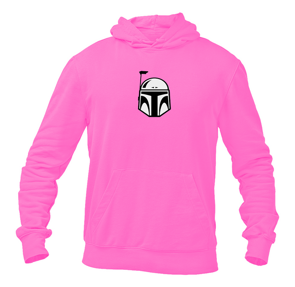 Men's Star Wars Boba Fett Helmet Softstyle Midweight Hooded Sweatshirt