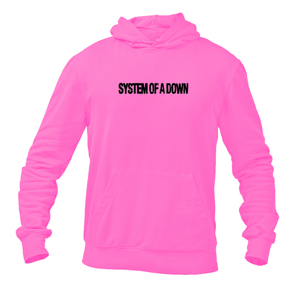Men's System Of A Down Softstyle Midweight Hooded Sweatshirt