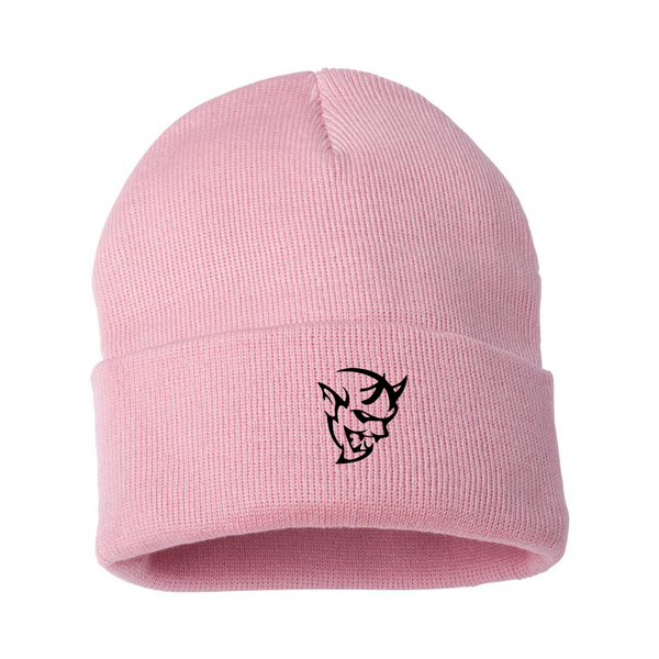 Dodge Demon Logo Beanie Hat