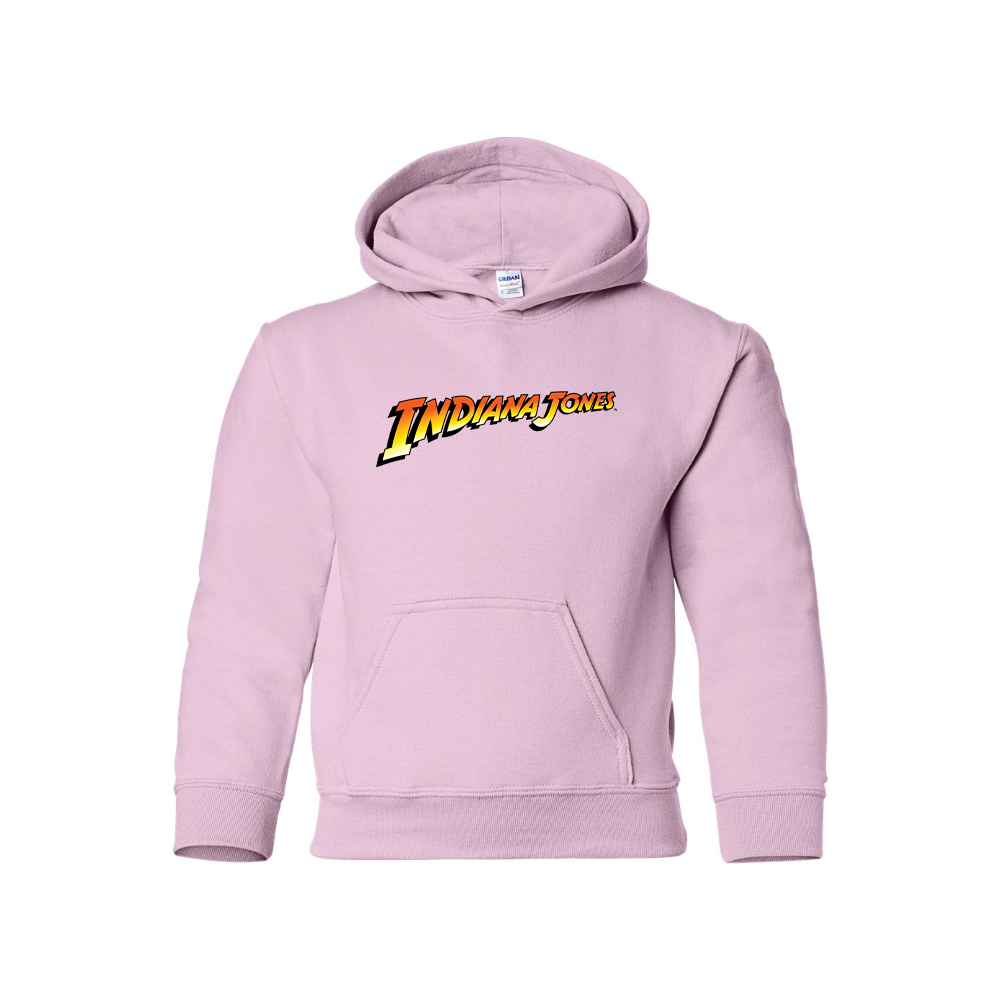 Youth Kids Indiana Jones Movie Pullover Hoodie