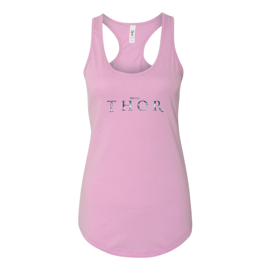 Women's Thor Marvel Superhero Racerback Tank Top