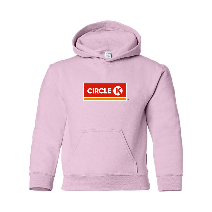 Youth Kids Circle K Gas Station Pullover Hoodie