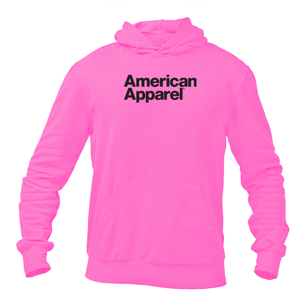 Men's American Apparel Logo Pullover Hoodie