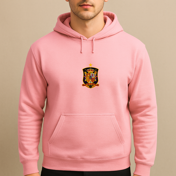 Men's Spain National Soccer Team Pullover Hoodie