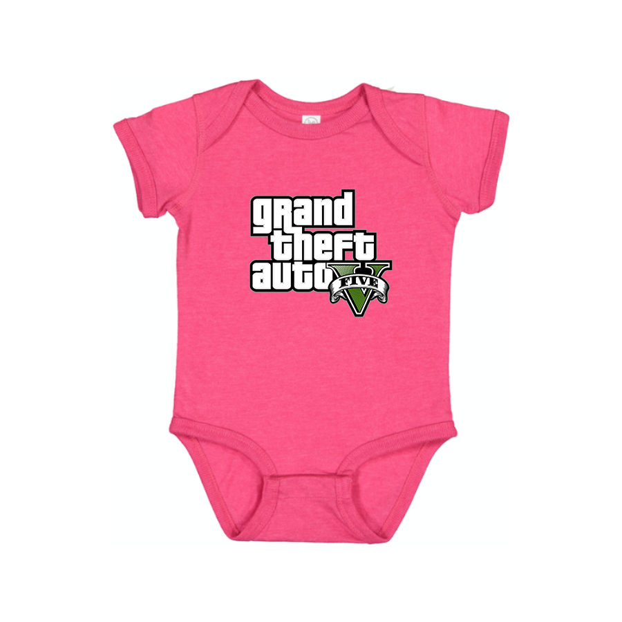 GTA 5 Grand Theft Auto V Baby Romper Onesie Game