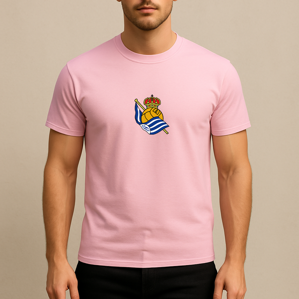 Men's Real Sociedad FC Cotton T-Shirt