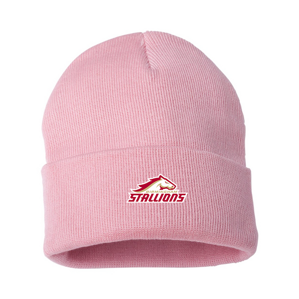 Birmingham Stallions Logo Beanie Hat