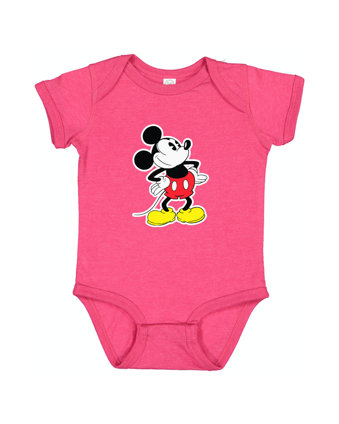 Mickey Mouse Cartoon Baby Romper Onesie