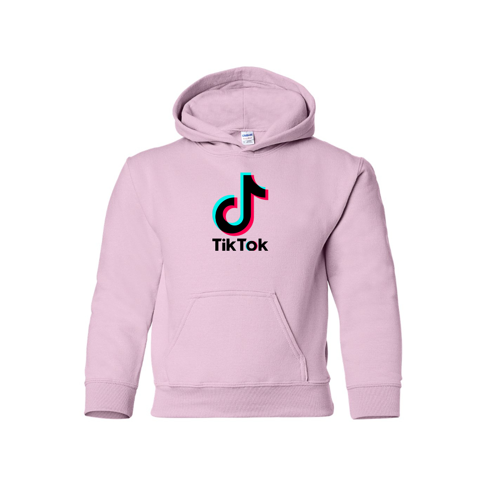 Youth Kids TikTok Social Pullover Hoodie