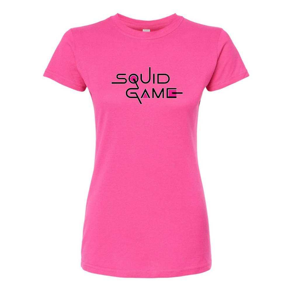 Women's Squid Game Show Round Neck T-Shirt