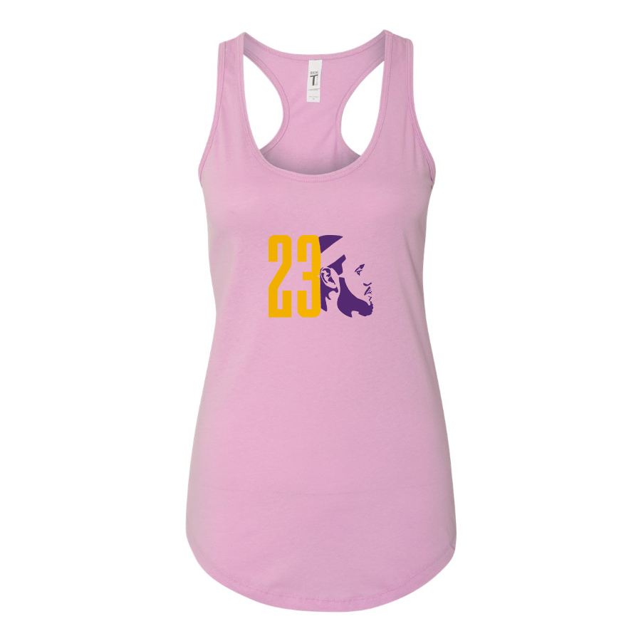 Women's Lebron James 23 Racerback Tank Top