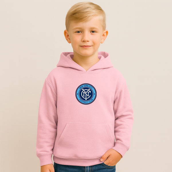 Youth Kids New York City FC Pullover Hoodie