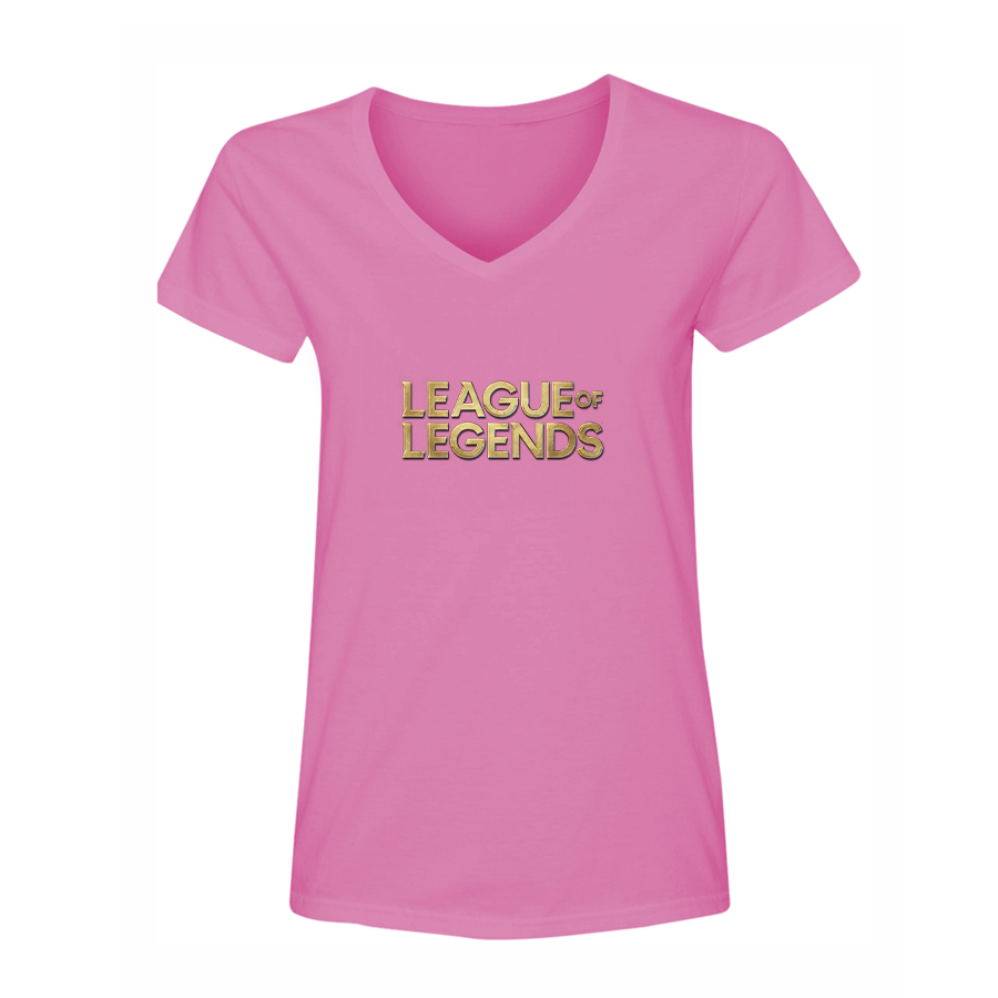 Women's League of Legends Game V-Neck T-Shirt