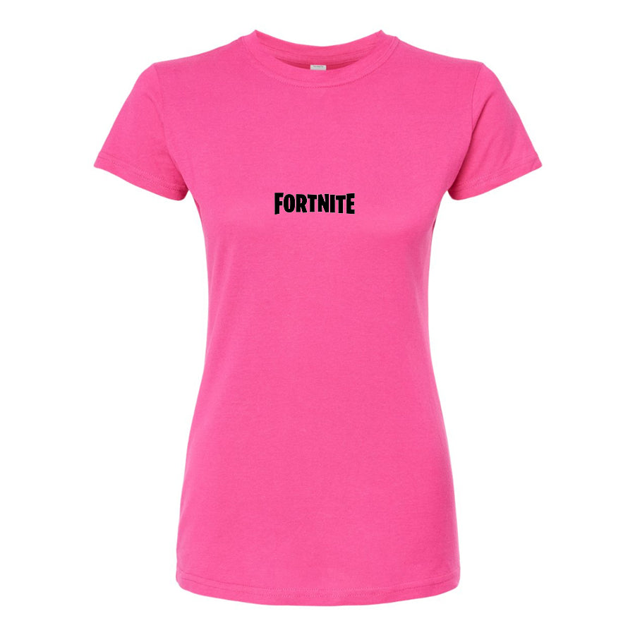 Women's Fortnite Battle Royale GAME Round Neck T-Shirt