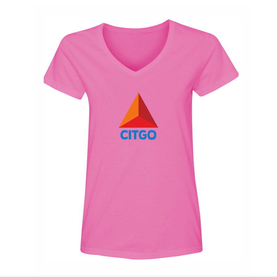 Women's Citgo Gas Station V-Neck T-Shirt