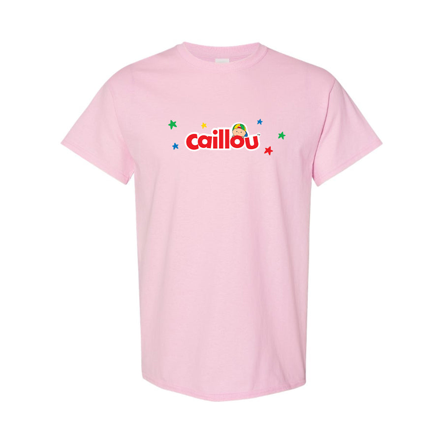 Youth Kids Caillou Cartoons Cotton T-Shirt